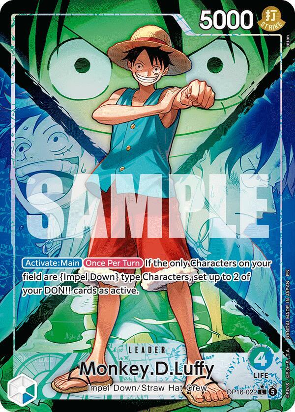 Monkey.D.Luffy (Alternate Art) - OP16-022